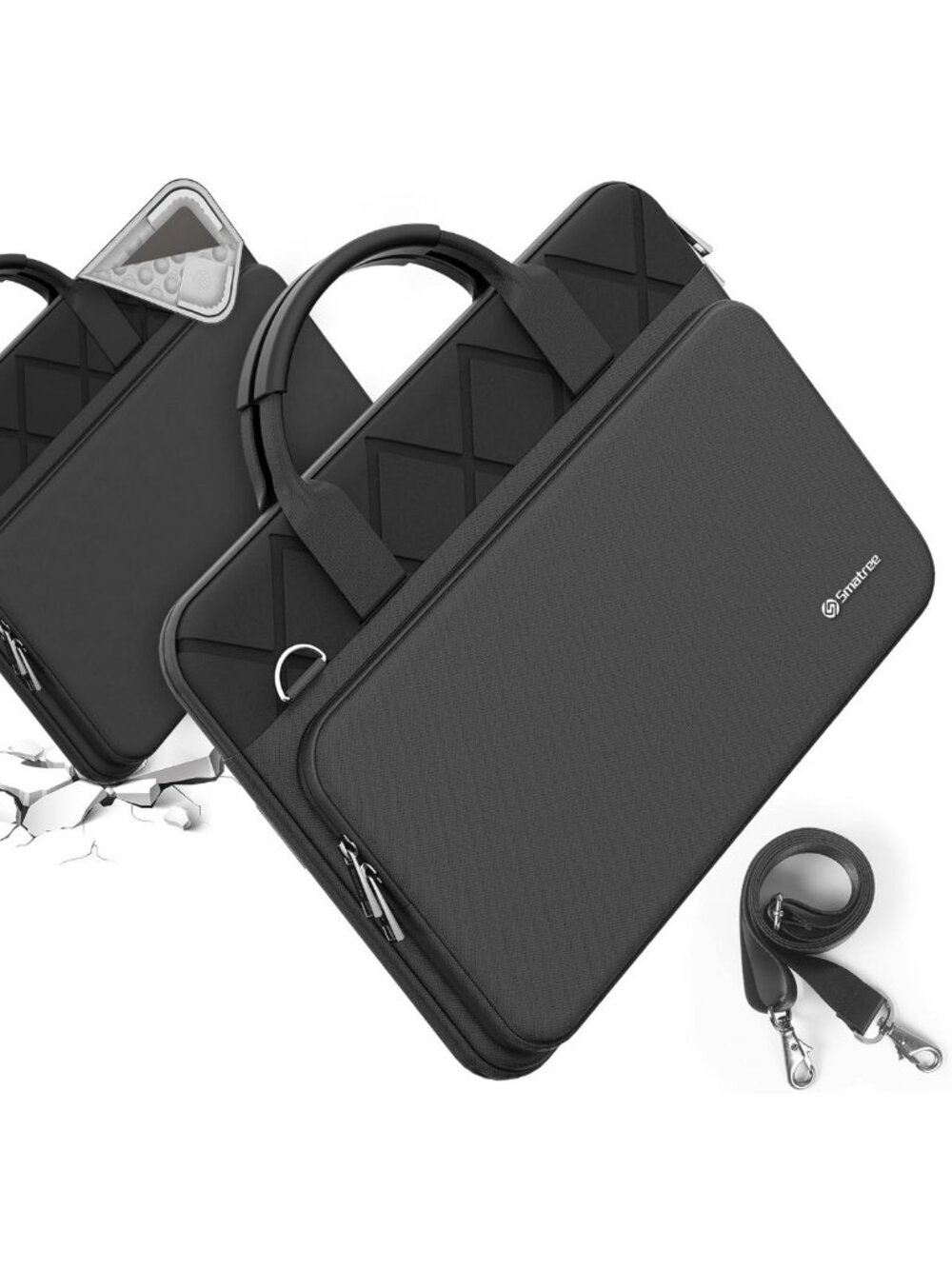 Stylish 15-16 Inch Laptop Shoulder Bag | Soft Sleeve Briefcase for Work & Travel